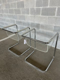Butterfly Lucite Chairs (2)