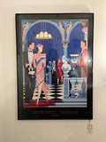 90’s Art Deco Framed Print