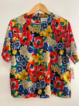 70’s Floral Blouse (S/M)