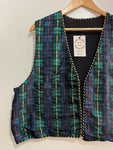 Plaid Vest (L/XL)