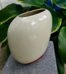 Peacock & Peony Vase