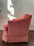 Pink Velvet Armchair