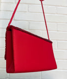 Red Beaded Crossbody