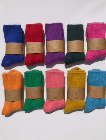 Angora Wool Socks