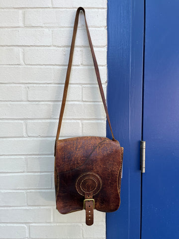 Leather Saddle Bag