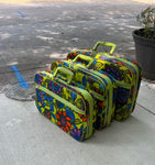 1960’s Retro Floral Luggage Set