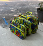 1960’s Retro Floral Luggage Set