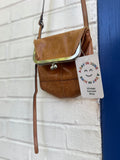 Leather Crossbody HOBO Bag
