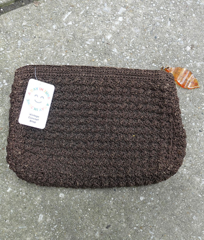 Handmade Knit Clutch