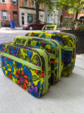 1960’s Retro Floral Luggage Set