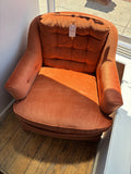Button Tufted Arm Chair
