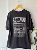 Welder Nutrition Facts Tee (XL)