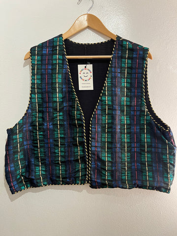 Plaid Vest (L/XL)