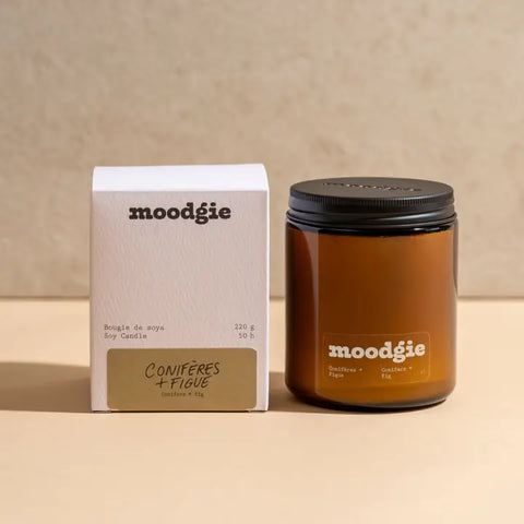 Moodgie Candles : Conifères + Figue