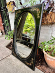 Hand painted Oval Mirror